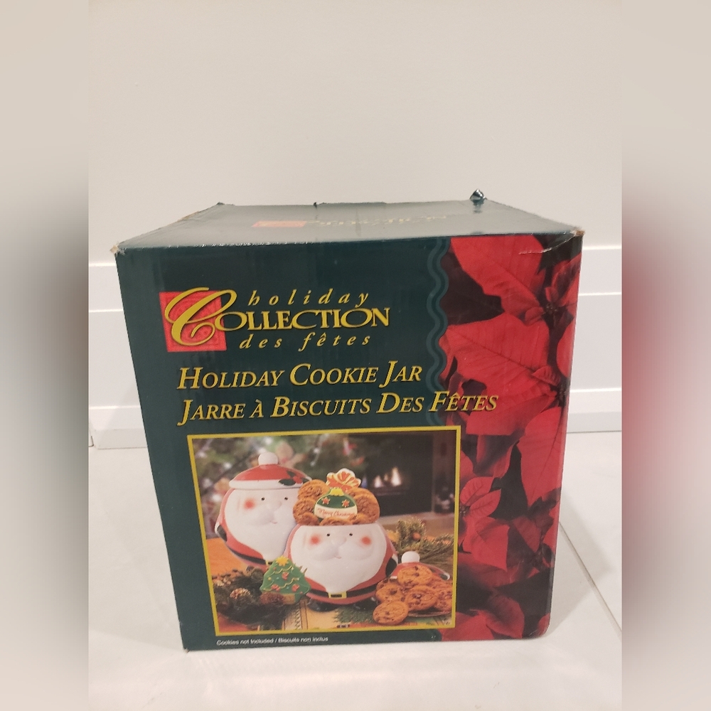 Holiday Collection Holiday Santa Cookie Jar